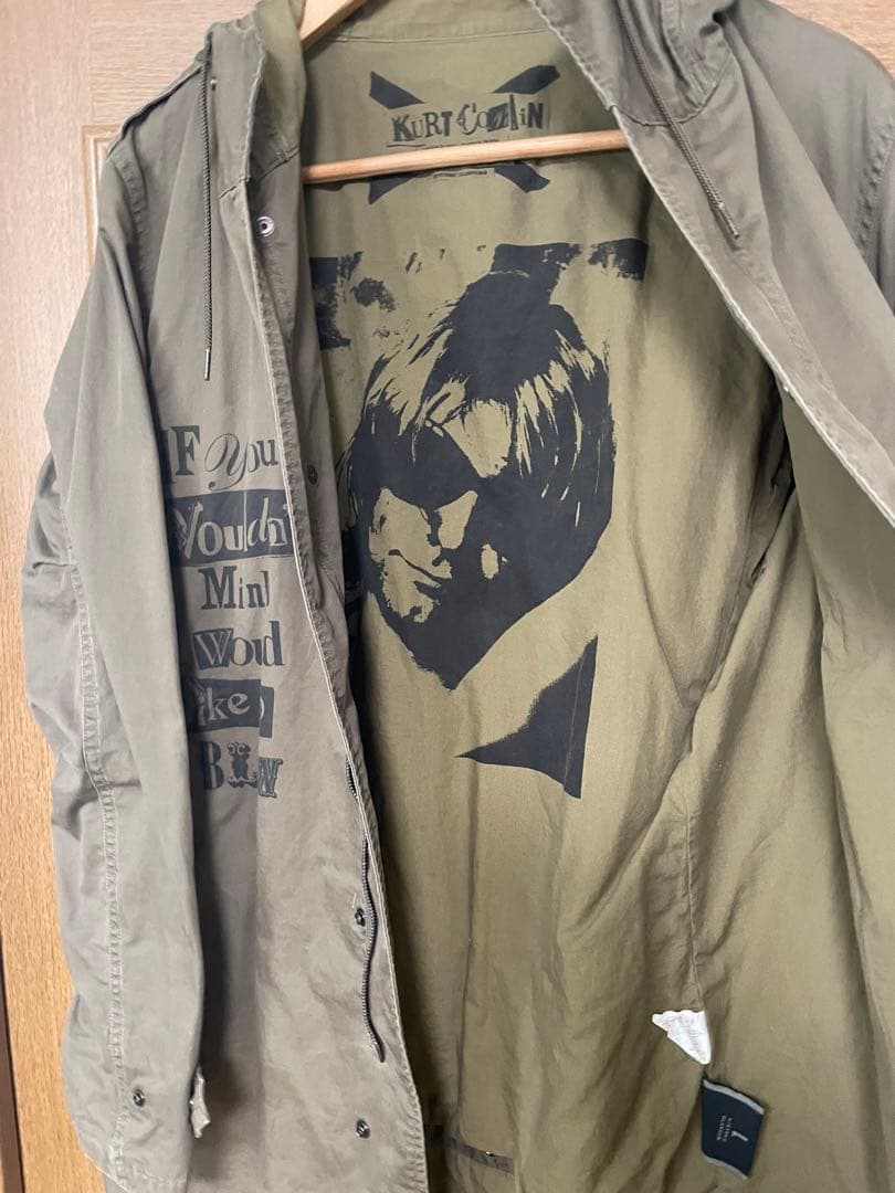 ヒステリックグラマー　メンズＬ　カーキ　モッズコート