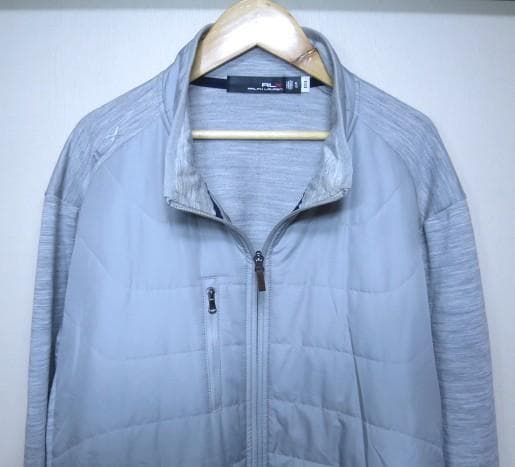 実寸 XXL RLX ブラック キルティング ジャケット ラルフローレン