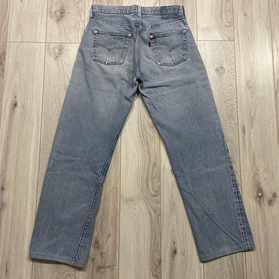 80s USA製 Levi's 501 赤耳 黒カン デニムパンツ W32