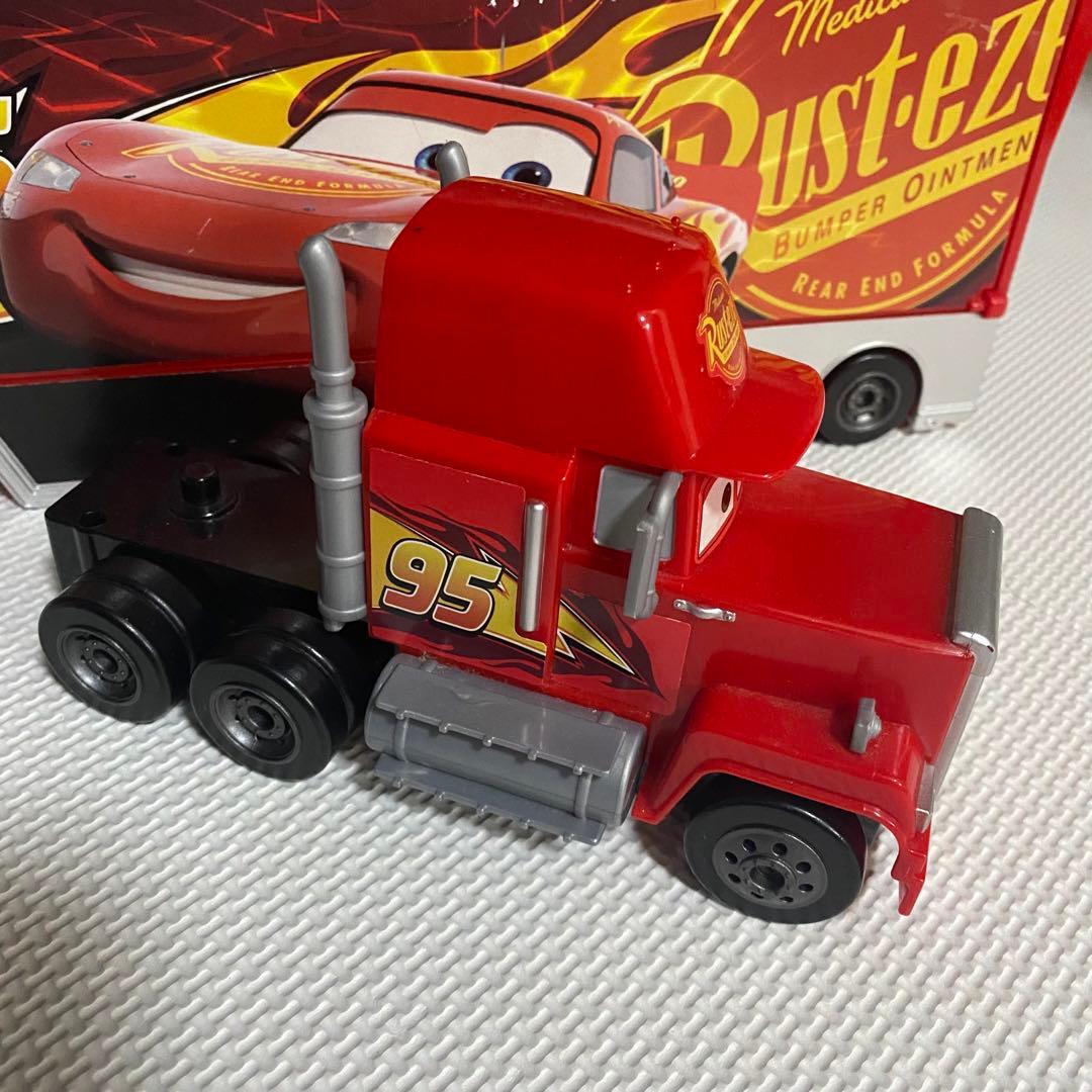 【廃盤】カーズ トラック 24台収納　たくさんのせよう! 大きなマックトレーラー