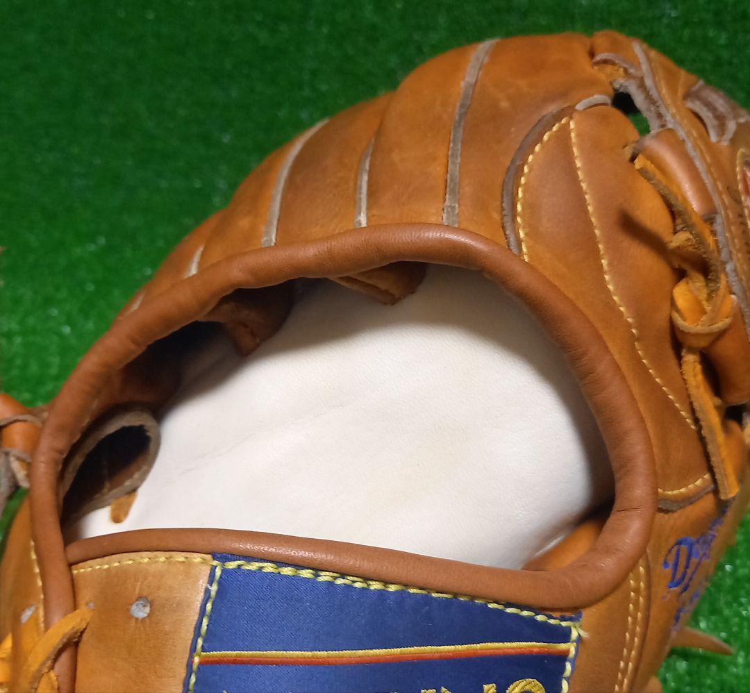 美津濃ワールドウィン硬式グローブ 中日ドラゴンズ鈴木孝政投手刺繍入り 赤カップ