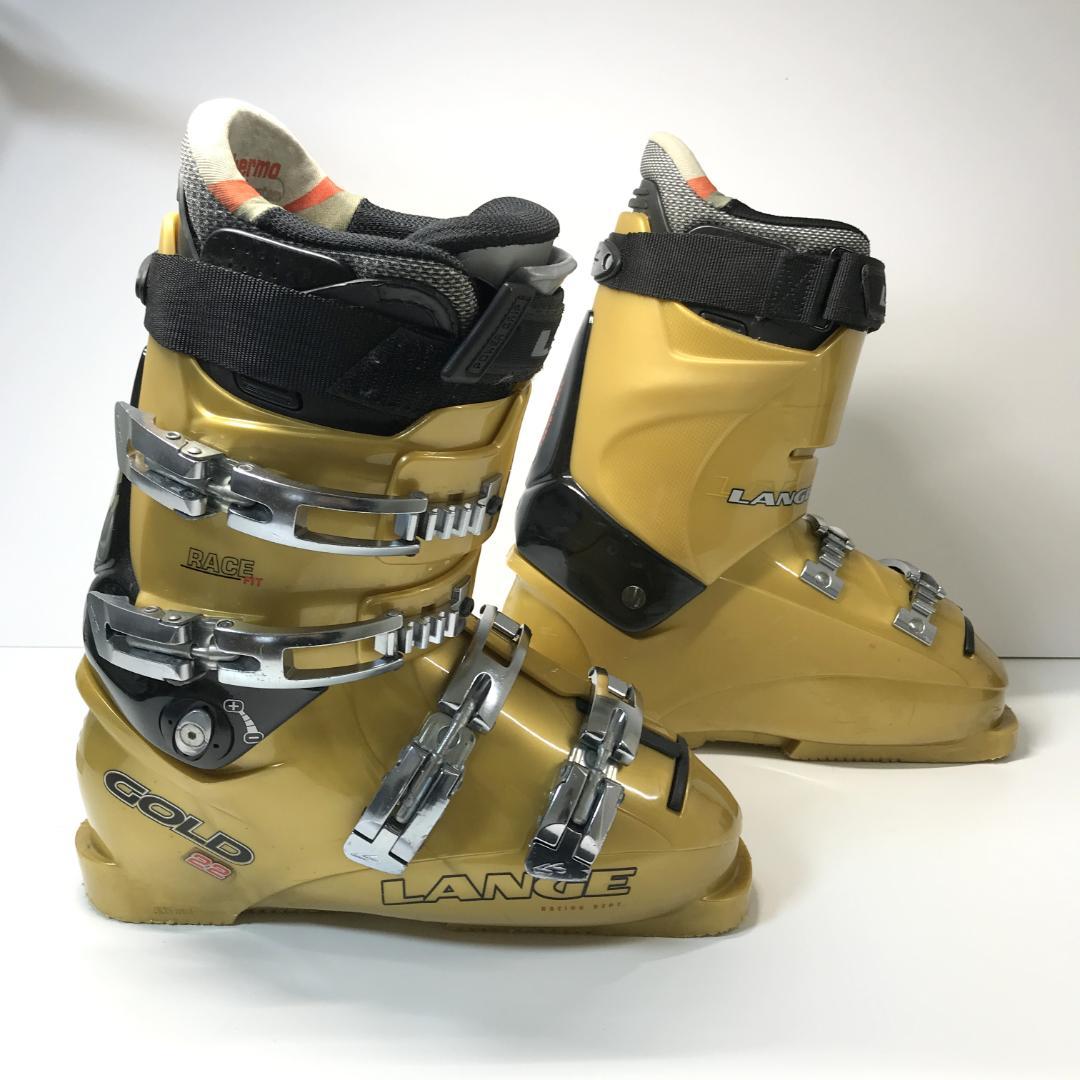 スキー LANGE GOLD 22 RACE FIT 305mm 26.0-26.5cm