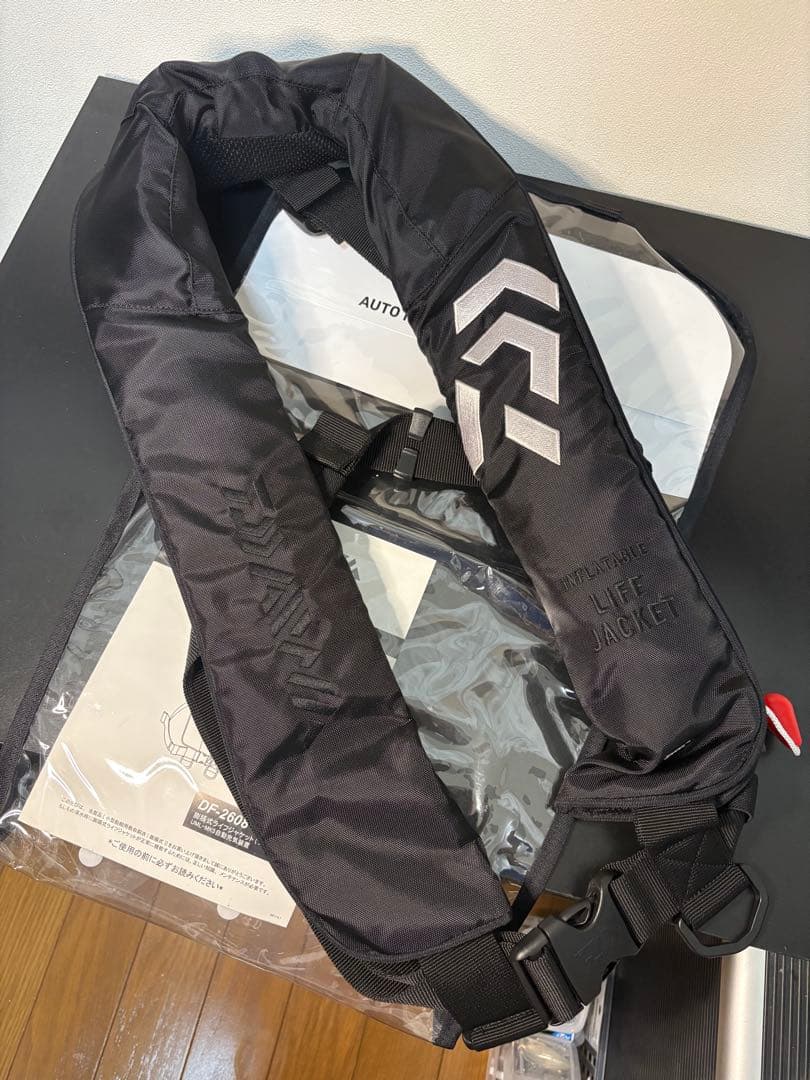 山*葵様 DF-2608 インフレータブルライフジャケット（肩掛けタイプ手動・自