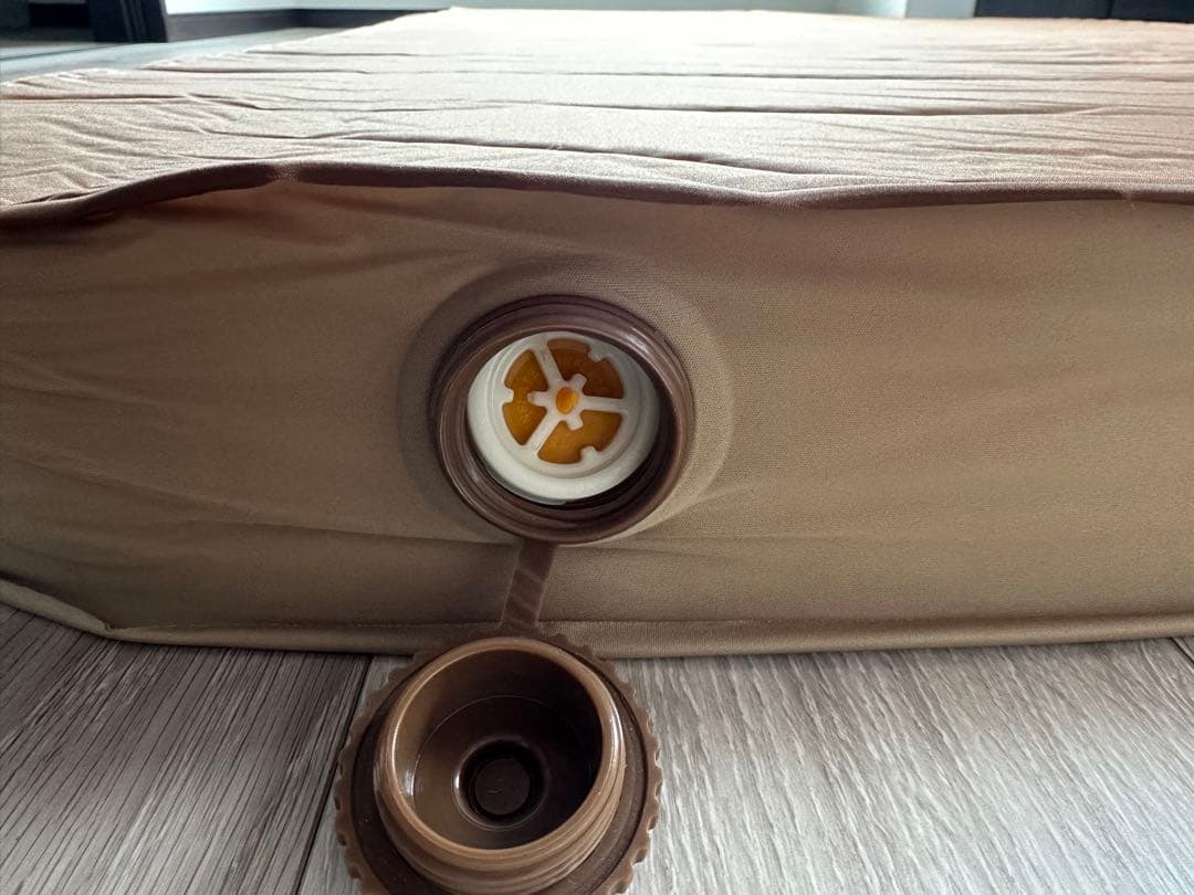 MOBI GARDEN ダブルマットレス ベージュ 収納袋付き