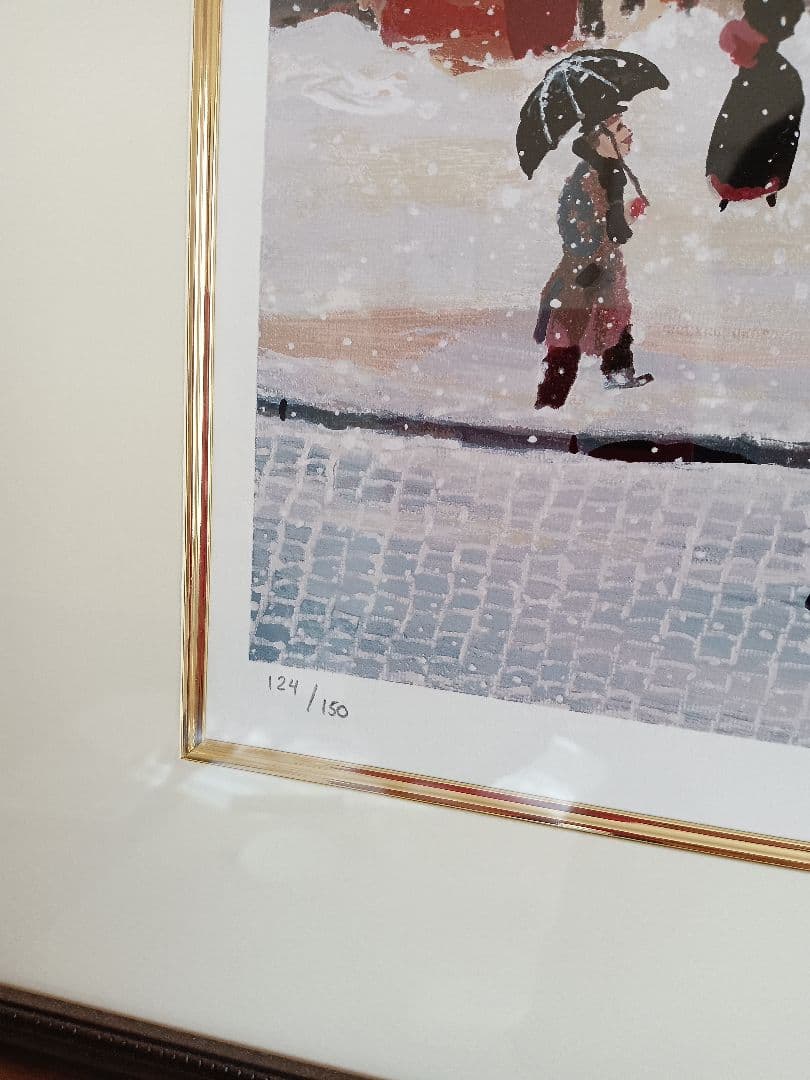 ミッシェルドラクロワ　オペラ座の雪の夕暮れ