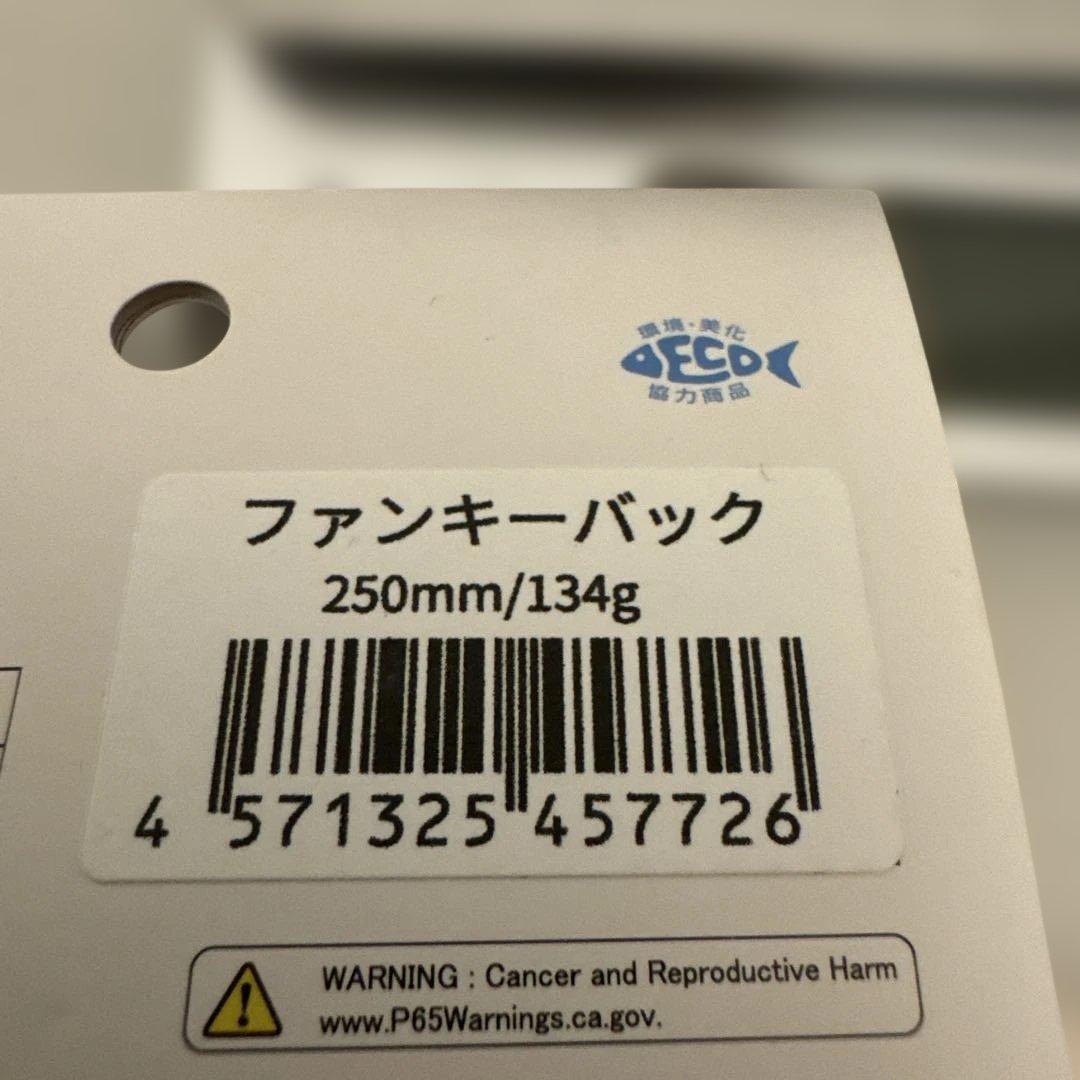 D-CLAW ファンキーバック 250mm 134g トップウォーター