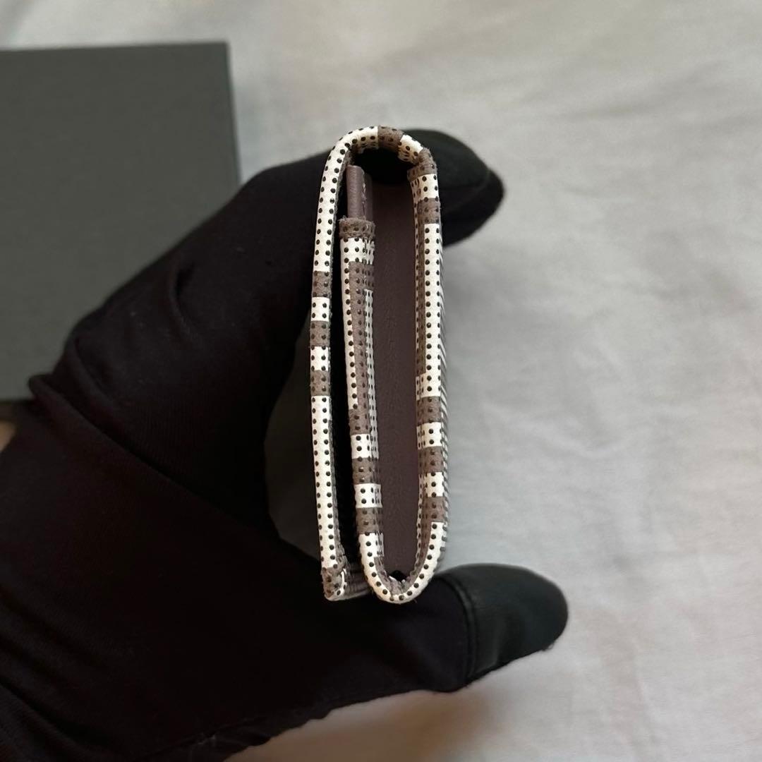 【正規品・新品】印傳屋 名刺入れ シェブロン