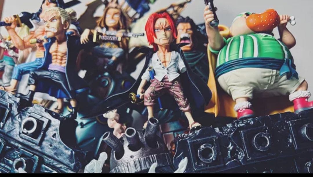 ワンピース　YZ STUDIO サンクス　海賊隊　ガレージキット　フィギュア