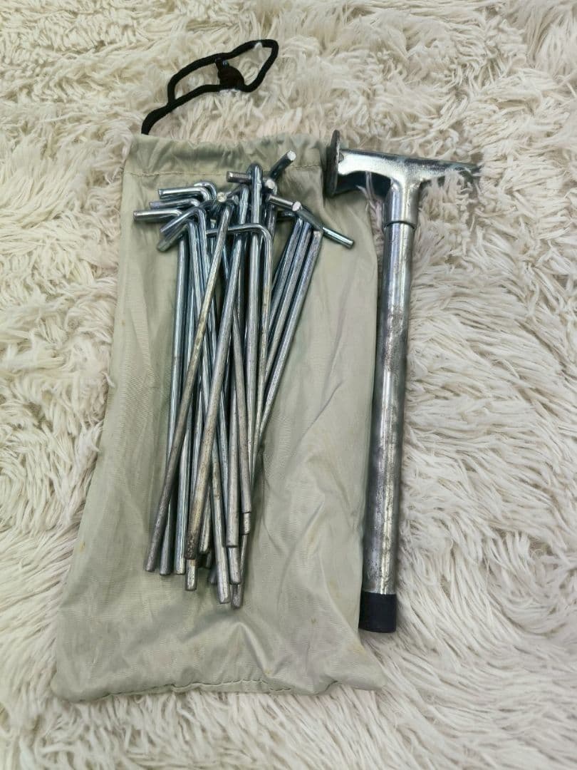 【美品】グランベーシック トンネルドーム テント XL-AG　ロゴス　タープ