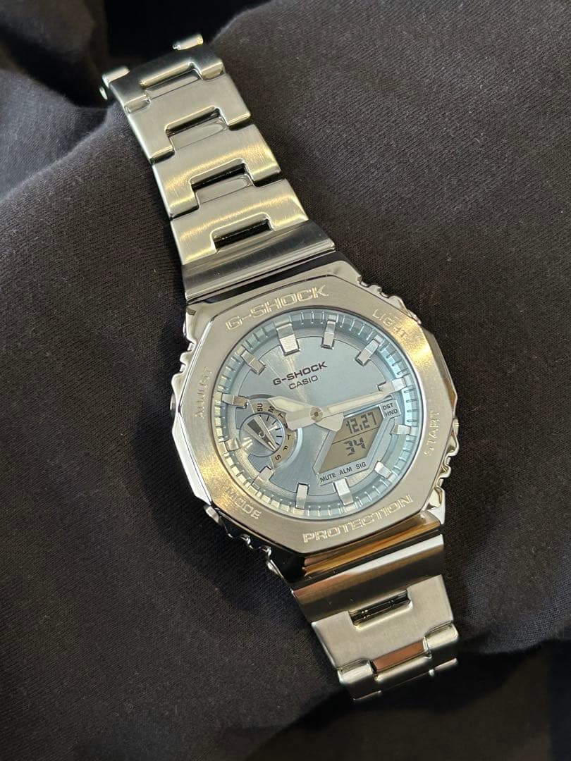 【新品未使用】G-SHOCK GM-2100D-2AJF フルメタル