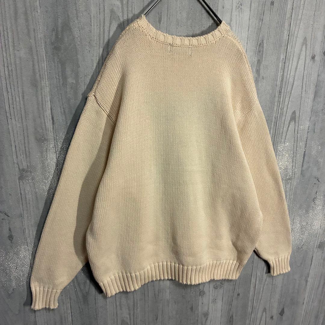 【最高デザイン】ヒステリックグラマー　デビルガールロゴ　コットンニット　L