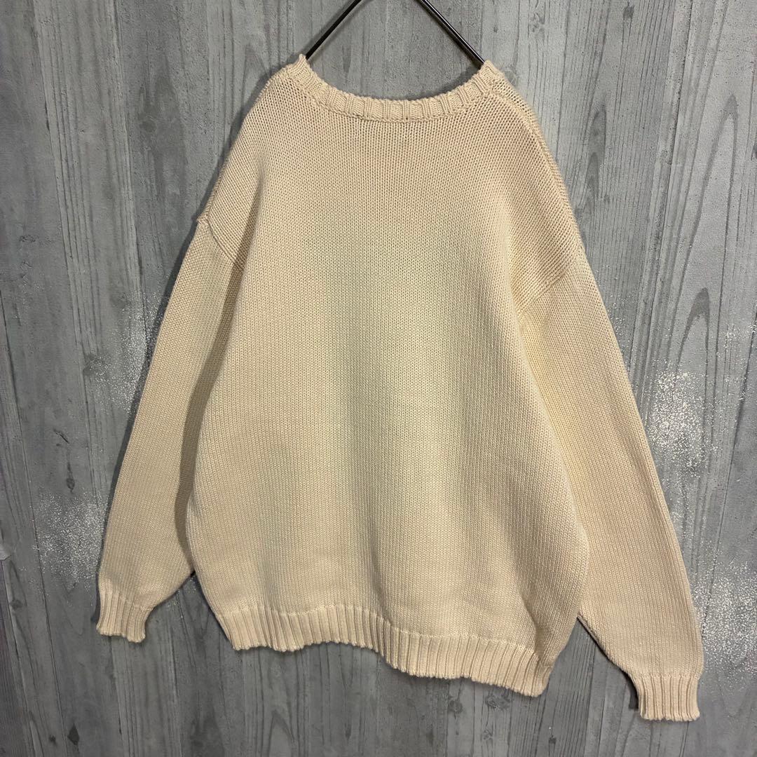 【最高デザイン】ヒステリックグラマー　デビルガールロゴ　コットンニット　L