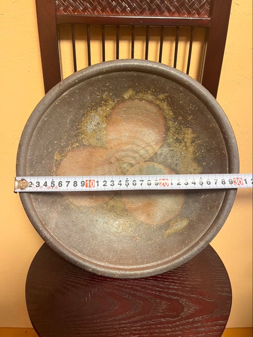 備前焼　大皿　中皿　2枚セット　料亭などにいかがでしょうか？