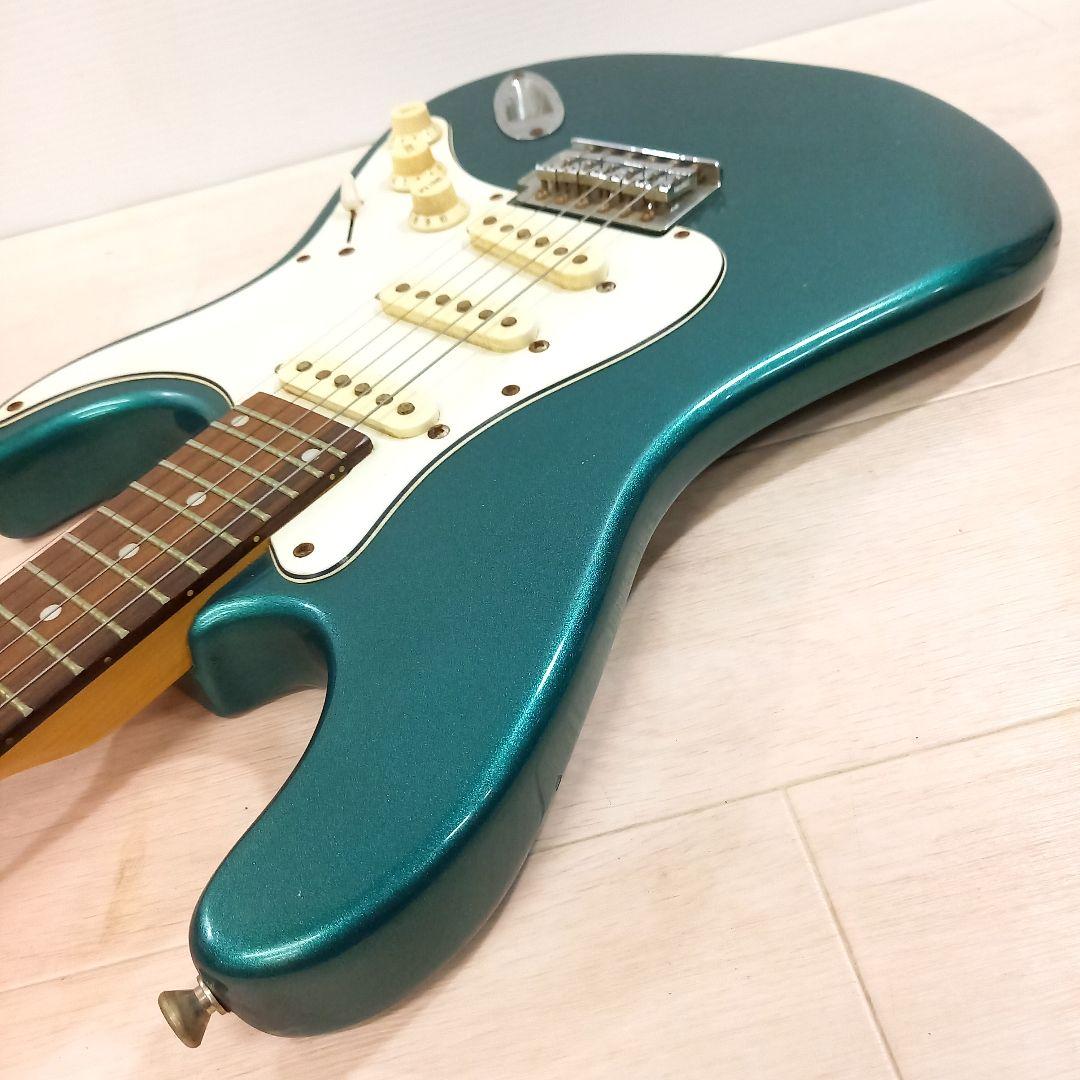 現状渡し Faster 24フレット仕様 ストラトキャスター エメラルドグリーン