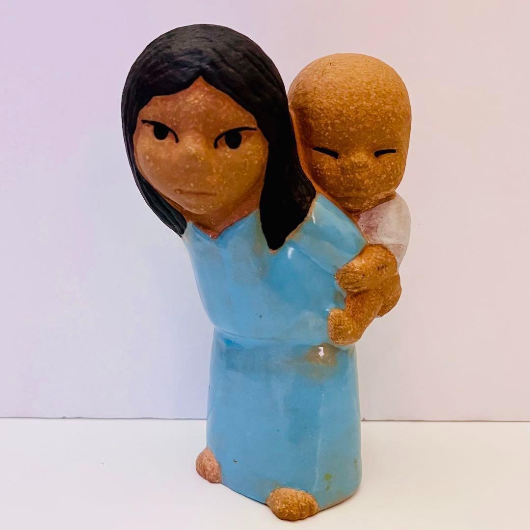 ★シール・ボックス付★【リサラーソン/世界の子ども/4体セット】北欧/ビンテージ