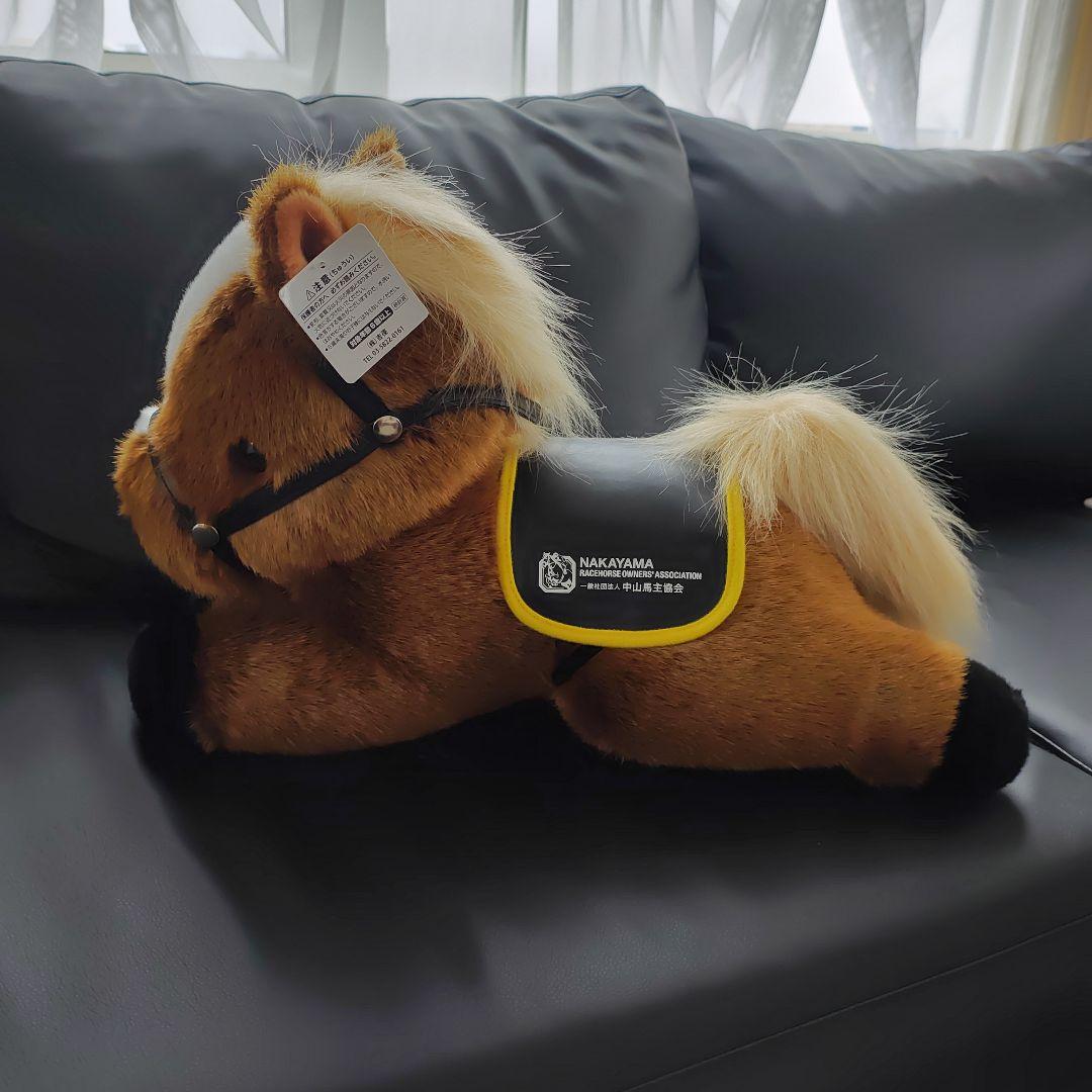 【非売品】JRA競走馬「特大ぬいぐるみ」競馬グッズ 優勝記念/ ウマ娘 中央競馬