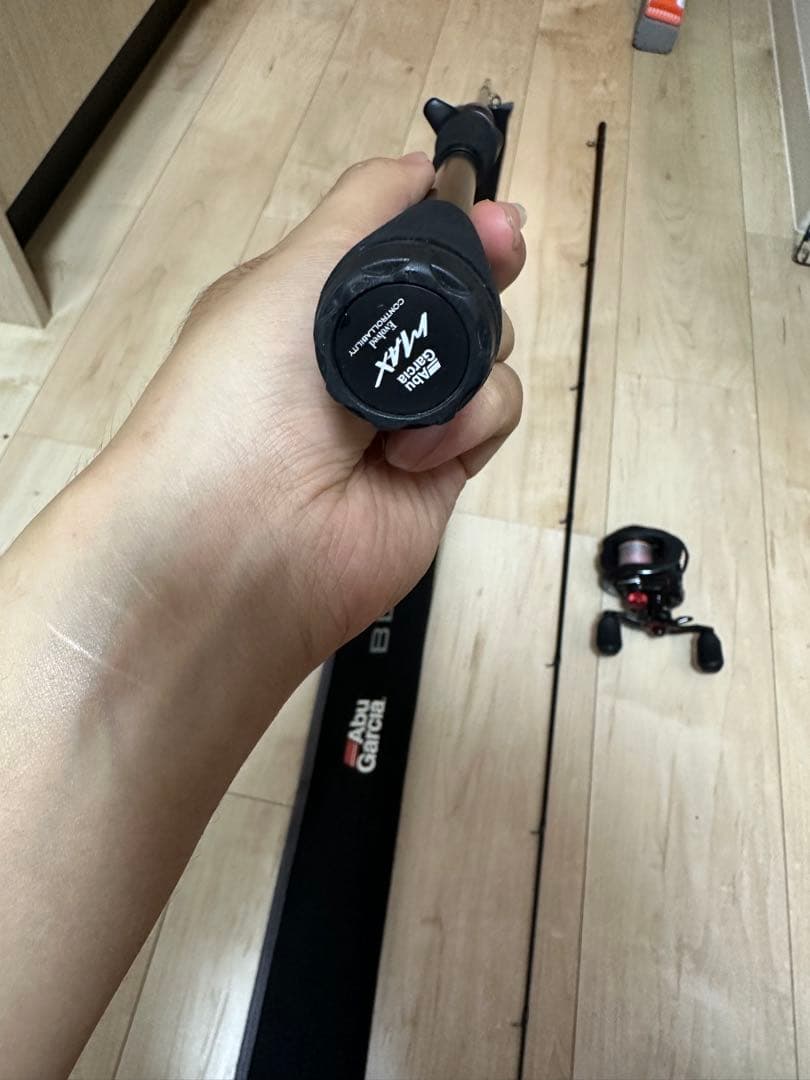 BLACK MAX ルアーロッド ベイトリールセット