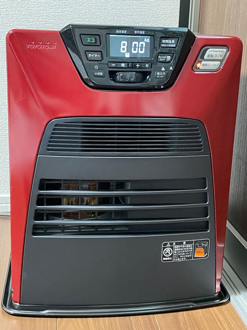 トヨトミ ハイブリッドファンヒーター　LC-SHB40C-R