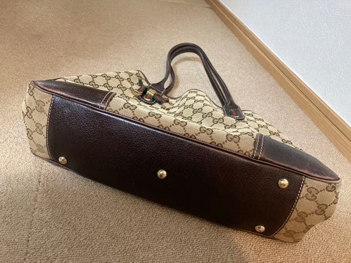 【値下げ】美品　GUCCI プリンシー　トートバック
