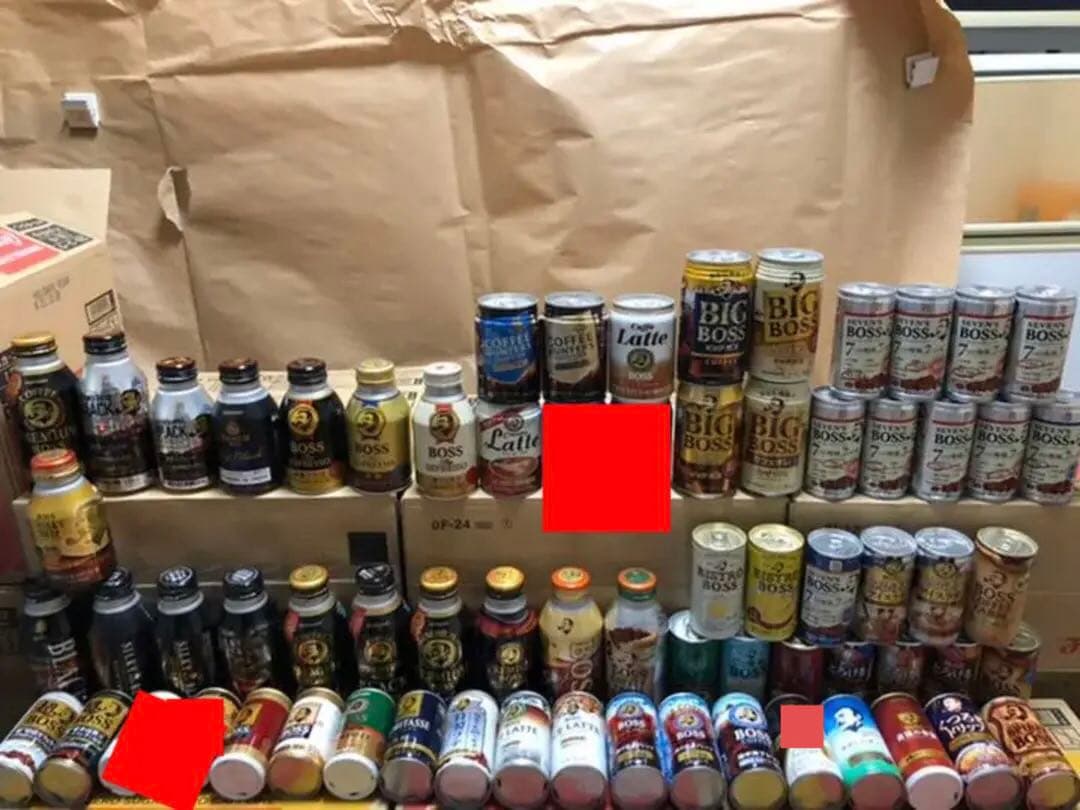 ■歴代サントリーBOSS（空缶）