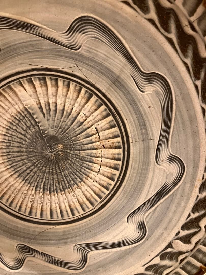 坂本茂木　大皿　小鹿田　小鹿田焼　民藝