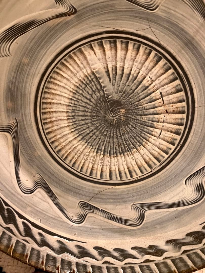 坂本茂木　大皿　小鹿田　小鹿田焼　民藝