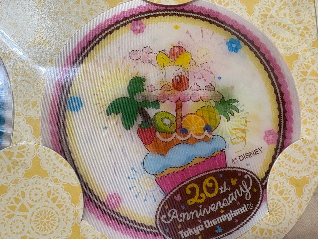 ★新品未開封★東京ディズニーランド 20周年 グッズ コースターセット 6枚