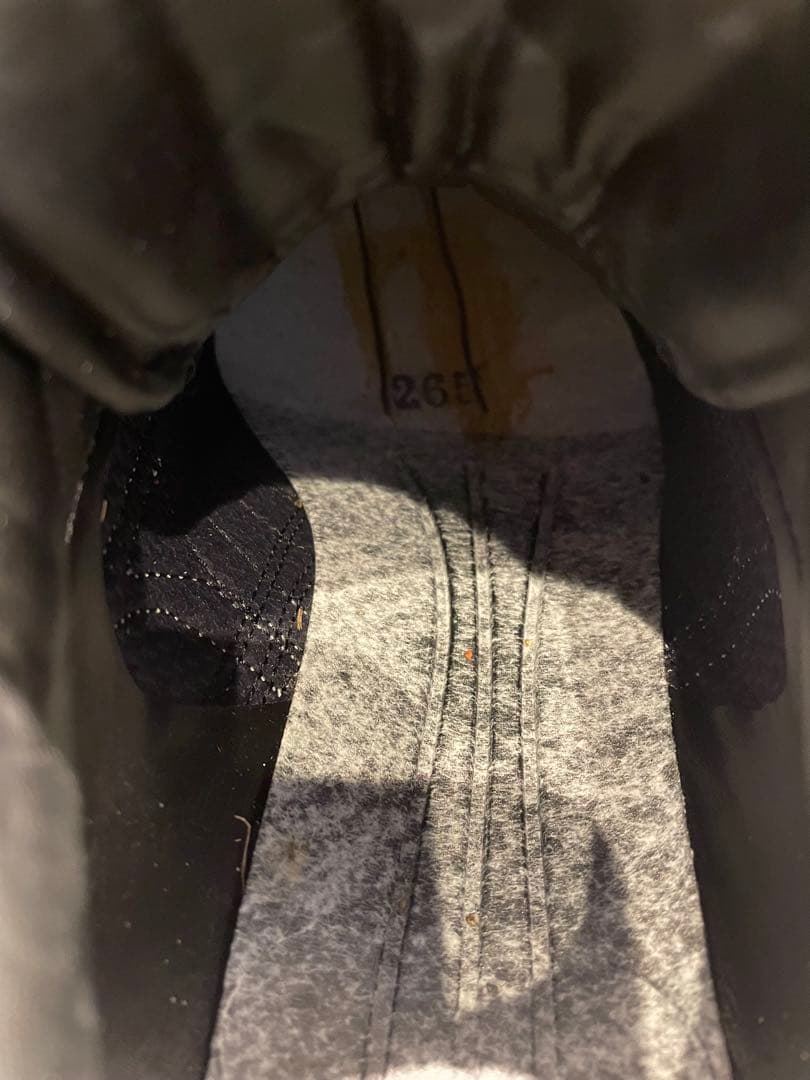 【中古26.5cm】Mizunoオーダートレーニングシューズ ブラック/シルバー