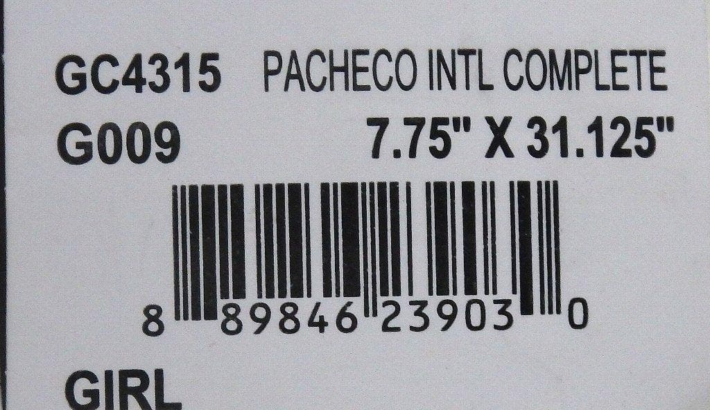 新品 Girl Skateboards Pacheco コンプリート 7.75