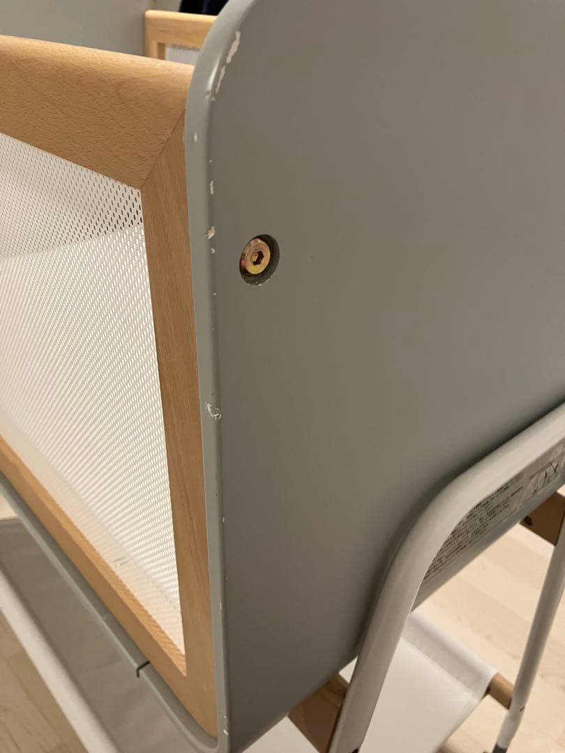 リリワゴン2 yamatoya ベビーベッド ホワイト