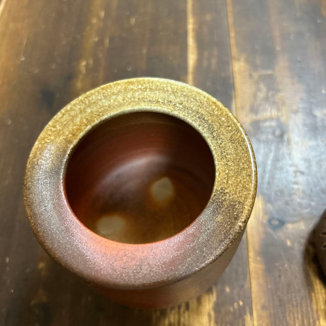 信楽焼　河合慶治　茶道具　香炉　工芸品