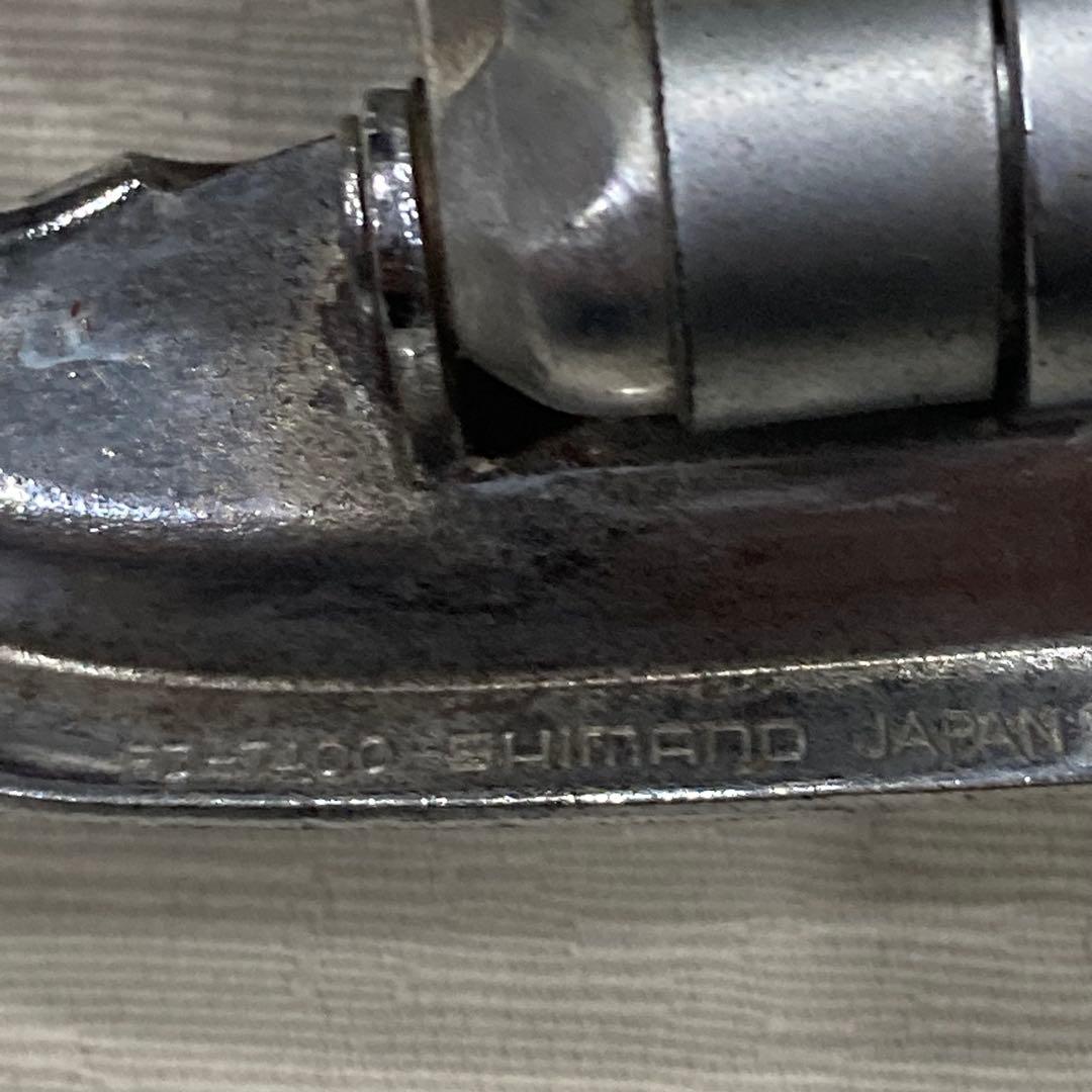 SHIMANO FD-7400 フロントディレイラー クランプ25.4レギュラー