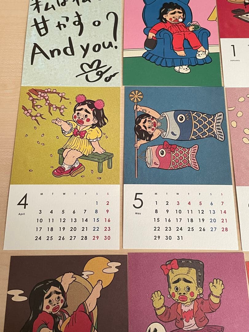 ブリアナギガンテ カレンダー 2023 MUNE×BRIANA GIGANTE