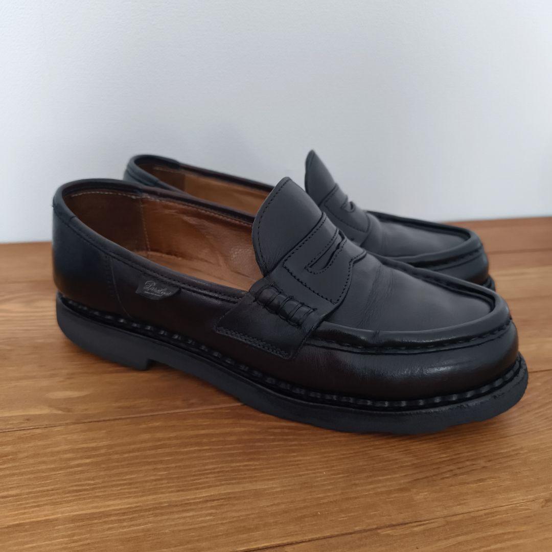 【即日発送】★パラブーツ オルセー 4 ネイビー★ソール・内側正規修理済