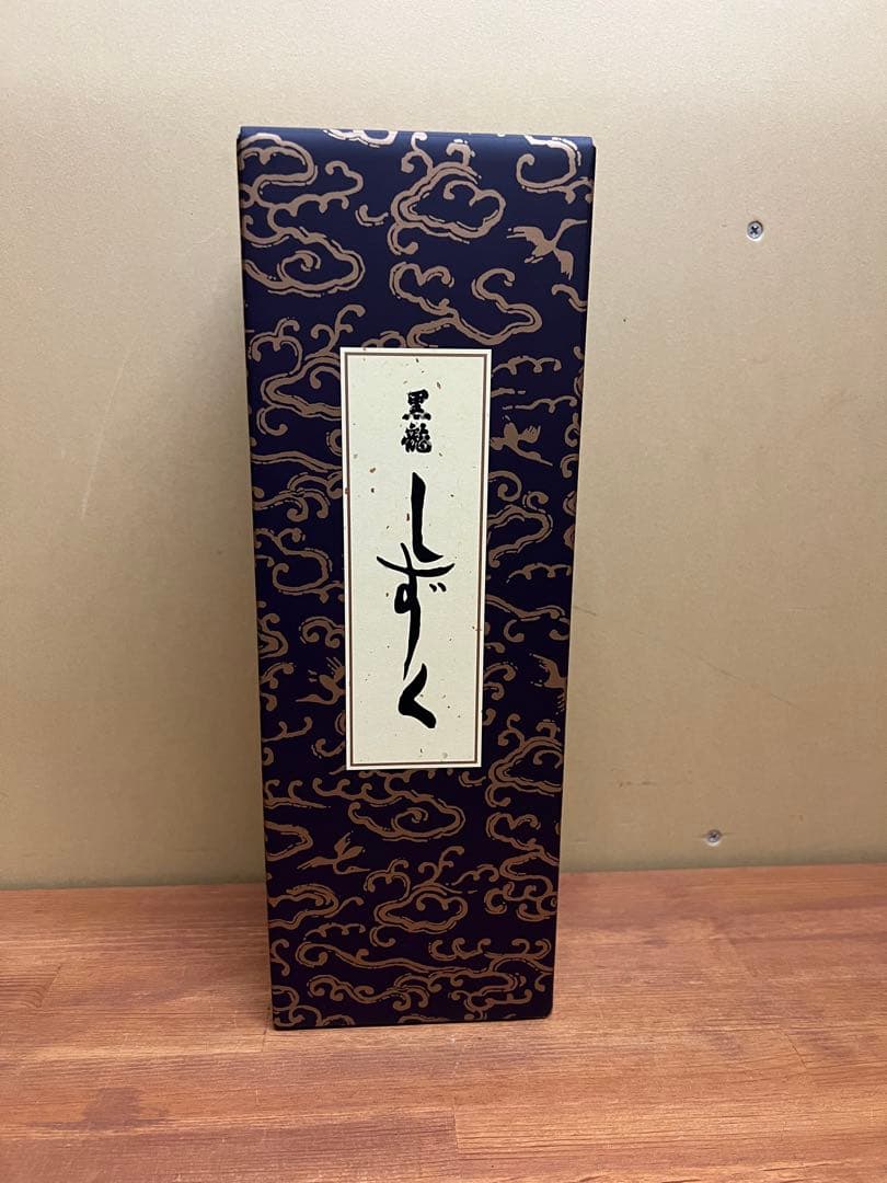 黒龍　しずく　720mlを12本