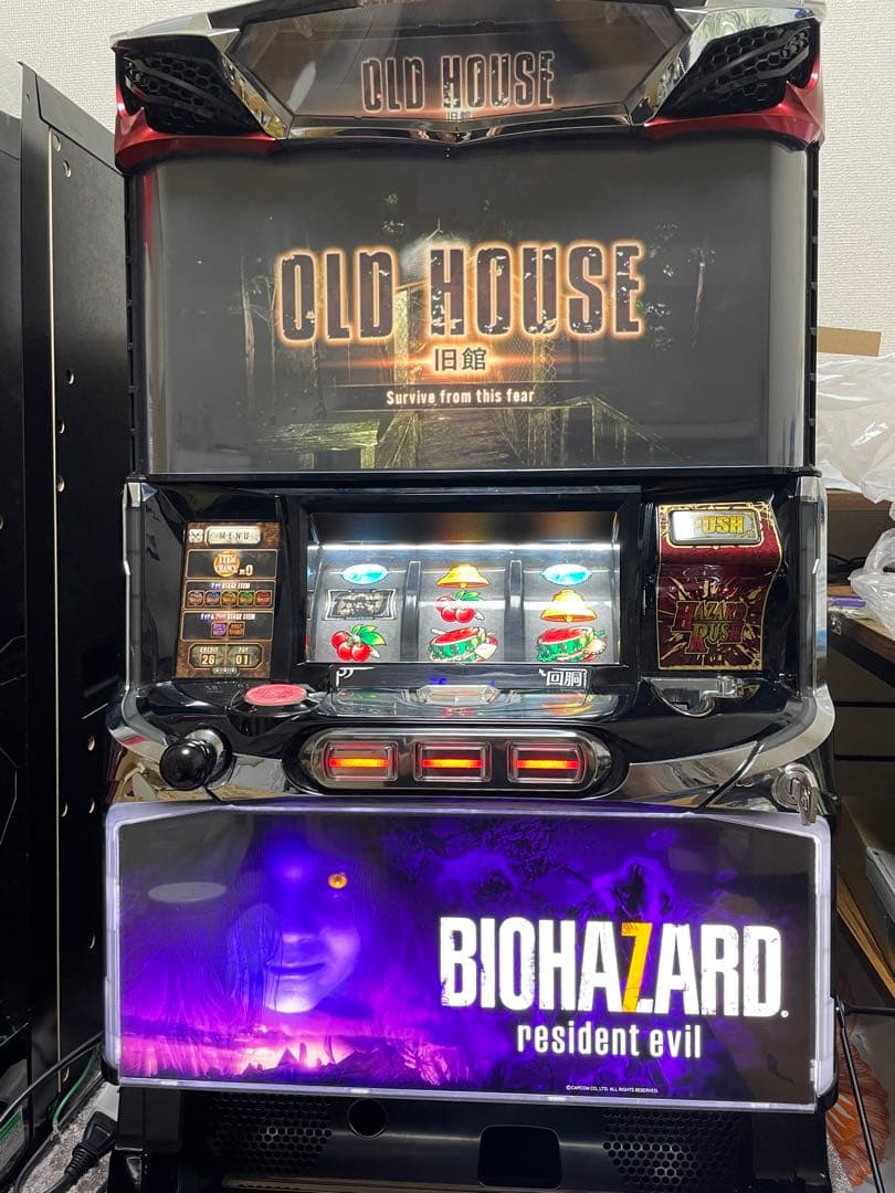 バイオ7 スロット実機　不要機　直接引き取りで5000円引き