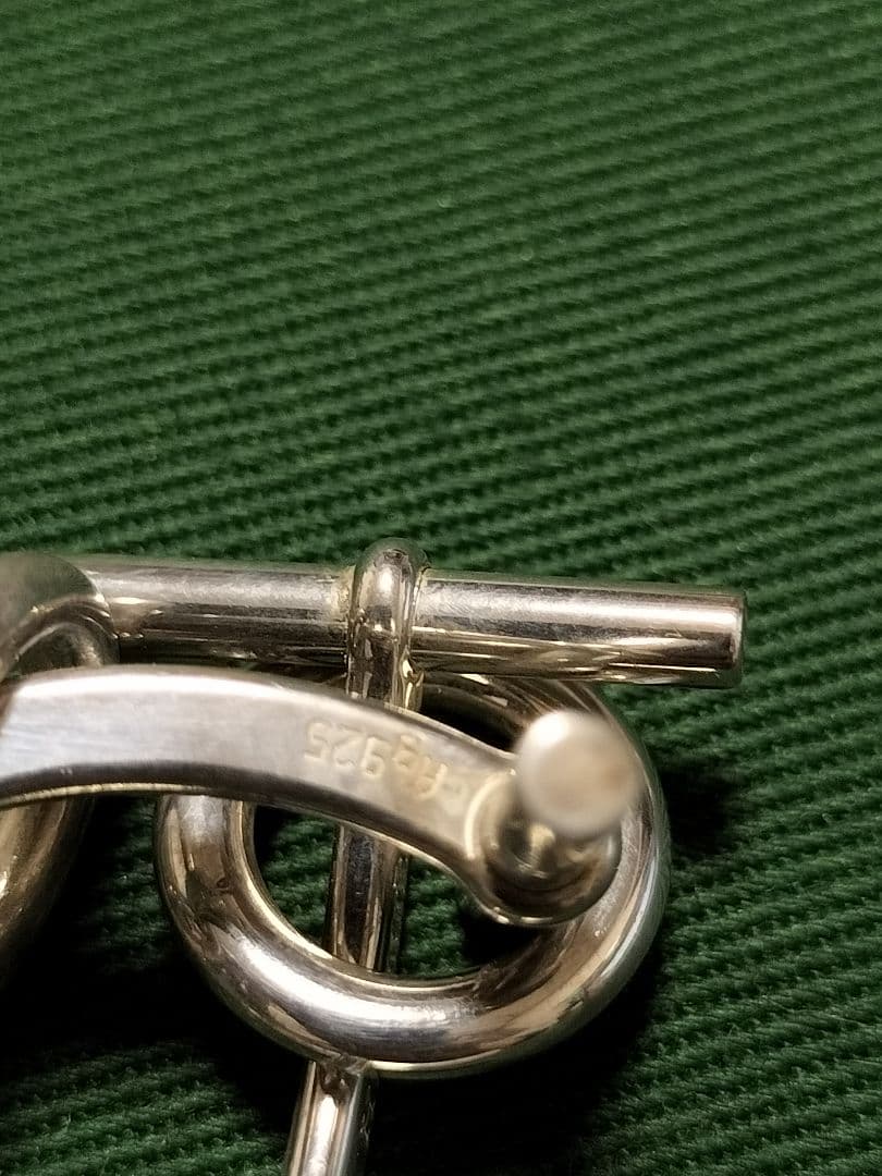 エルメス カフス ag925