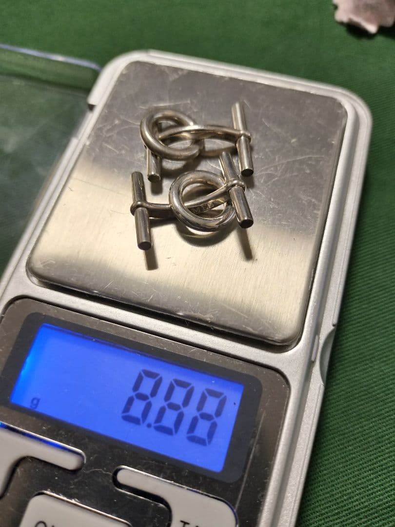 エルメス カフス ag925