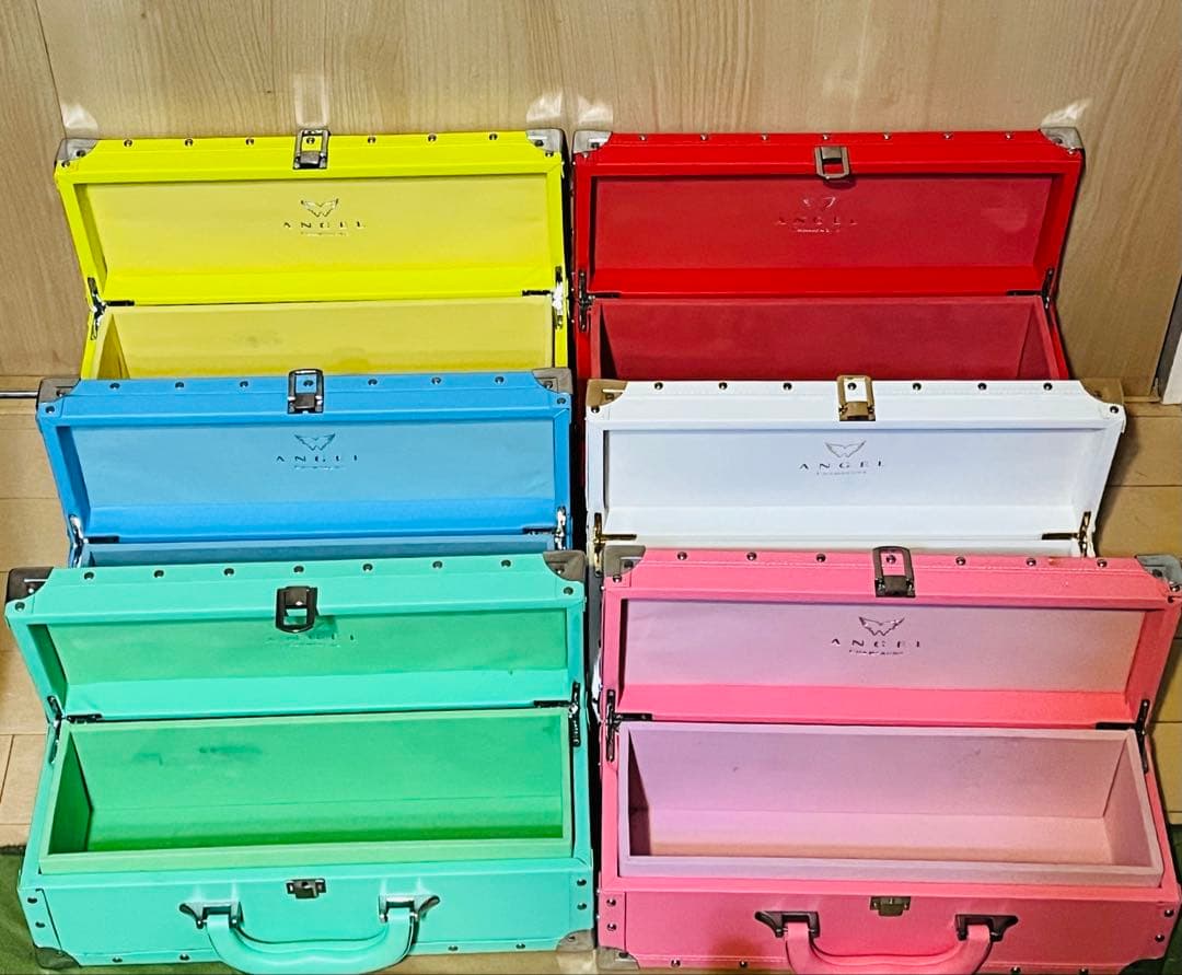 【箱＆空き瓶のみ】エンジェル シャンパン6箱セット