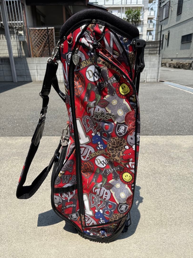 ダンスウィズドラゴン　ナイロンキャディバッグ