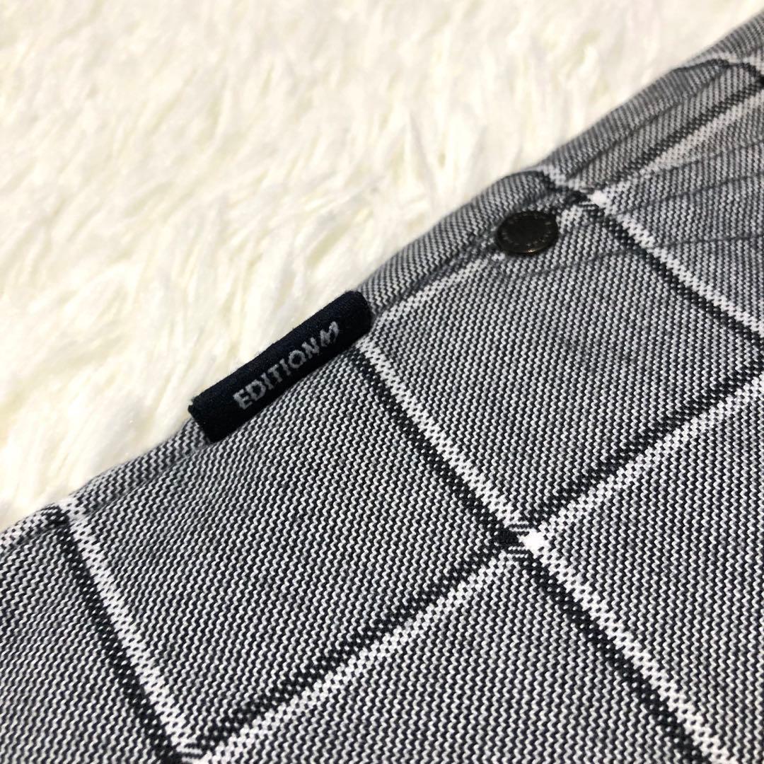 マスターバニーエディション 秋冬人気グレンチェック柄×ロゴ 裏起毛 サイズ5