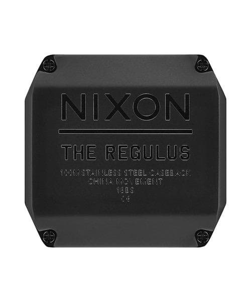 新品未使用タグ付 箱有 NIXON ニクソン 腕時計 ブラック REGULUS