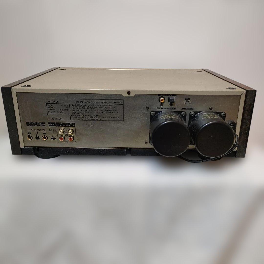 シ*ー様 ​フルセットAIWA XK-S9000 リモコン・説明書付 通電済　ジ