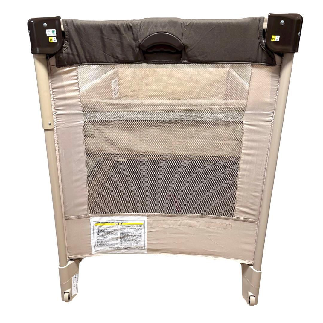 極美品 アップリカ Aprica ココネル エアー ベビーベッド ココア BR