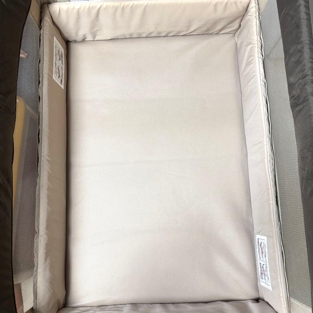 極美品 アップリカ Aprica ココネル エアー ベビーベッド ココア BR