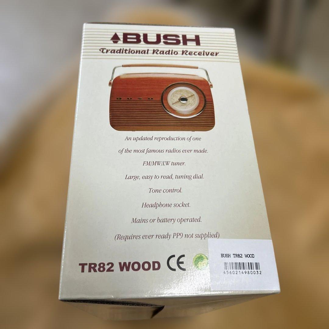 ラジオ BUSH RADIO TR82 昭和レトロ