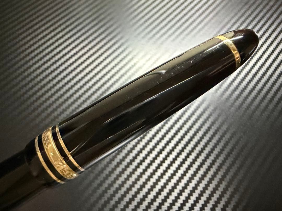 極美品 モンブラン 147 トラベラー ブラック M 中字 万年筆