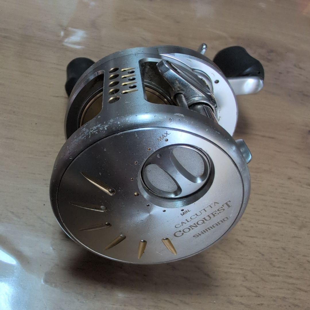 SHIMANO CALCUTTA CONQUEST 201DC ジャンク！