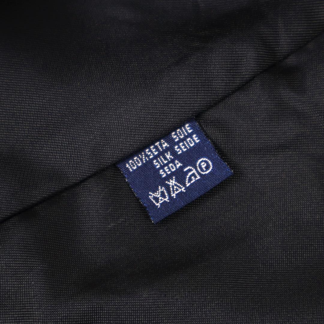 H3296◾️バーバリーズ　総柄スカーフモチーフベスト　ジレ　シルク100%