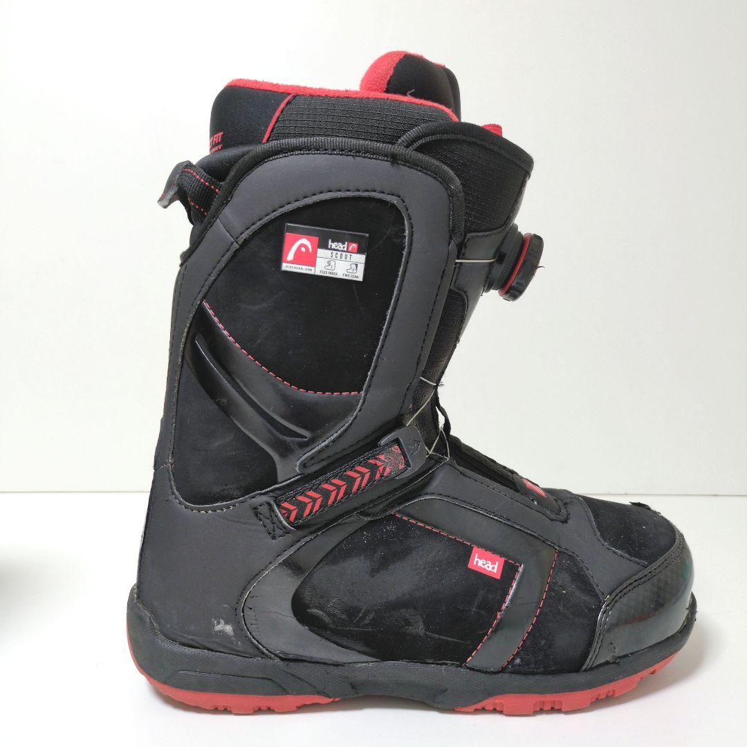 【良品】HEADヘッドscout スノーボードブーツ BOAボア 26cm